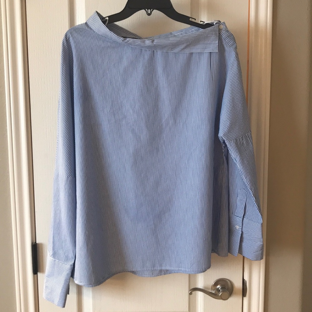 Zara Trafaluc Collection Stripe Blouse